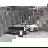 Mexen Velar L Duschkabine Schiebetür 90 x 120 cm, matt, weiß - 871-090-120-33-20