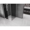Mexen Velar L Sliding Shower Cabin 110 x 110 cm, Graphite, White - 871-110-110-43-20