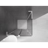 Mexen Velar L Sliding Shower Cabin 110 x 110 cm, Graphite, White - 871-110-110-43-20