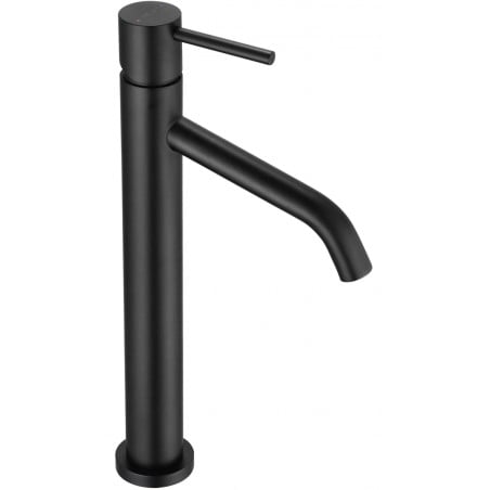 Mexen Rumba grifo alto para lavabo, negro - 73510-70
