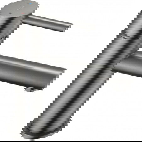 Mexen Elba armatura za umivalnik, grafitna - 74100-66