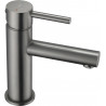Mexen Elba rubinetto lavabo, grigio canna spazzolato - 74100-66