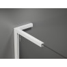 Mexen Velar L klizna za tuš na klizanje 120 x 110 cm, grafit, bijela - 871-120-110-43-20
