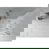 Mexen Rio halve ronde douchecabine 90 x 90 cm, transparant, chroom + Flat douchebak, wit - 863-090-090-01-00-4110