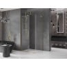 Mexen Velar L Duschkabine, verschiebbar, 100 x 80 cm, transparent, gold - 871-100-080-03-50