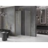 Mexen Velar L cabine de douche coulissante 120 x 110 cm, dépoli, or - 871-120-110-33-50