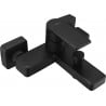 Mexen Mino grifo de bañera, negro - 72430-70