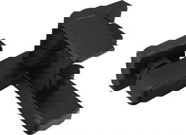 Mexen Mino grifo de bañera, negro - 72430-70