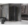 Mexen Velar L liuguks dušinurk 120 x 90 cm, grafiit, kuldne - 871-120-090-43-50