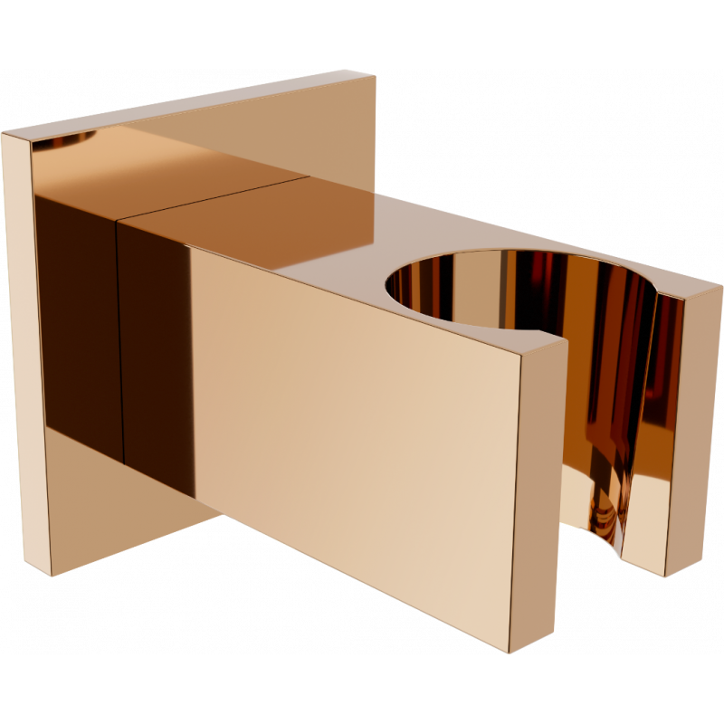 Mexen Cube Duschhalter, Roségold - 79350-60