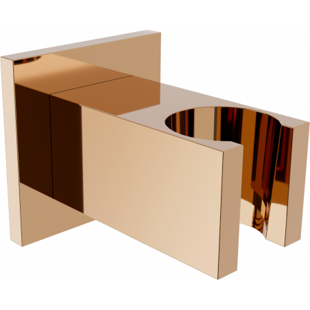 Mexen Cube Duschhalter, Roségold - 79350-60