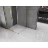 Mexen Velar L klizna tuš kabina klizna 120 x 120 cm, matinirano, zlatno četkano - 871-120-120-33-55