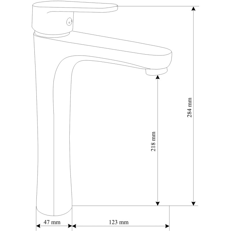 Mexen Kama DF05 vannisegisti komplekt, kroom - 72513DF05-00