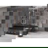Mexen Velar L Schiebeduschkabine 90 x 75 cm, mattiert, gebürstetes Kupfer - 871-090-075-33-65
