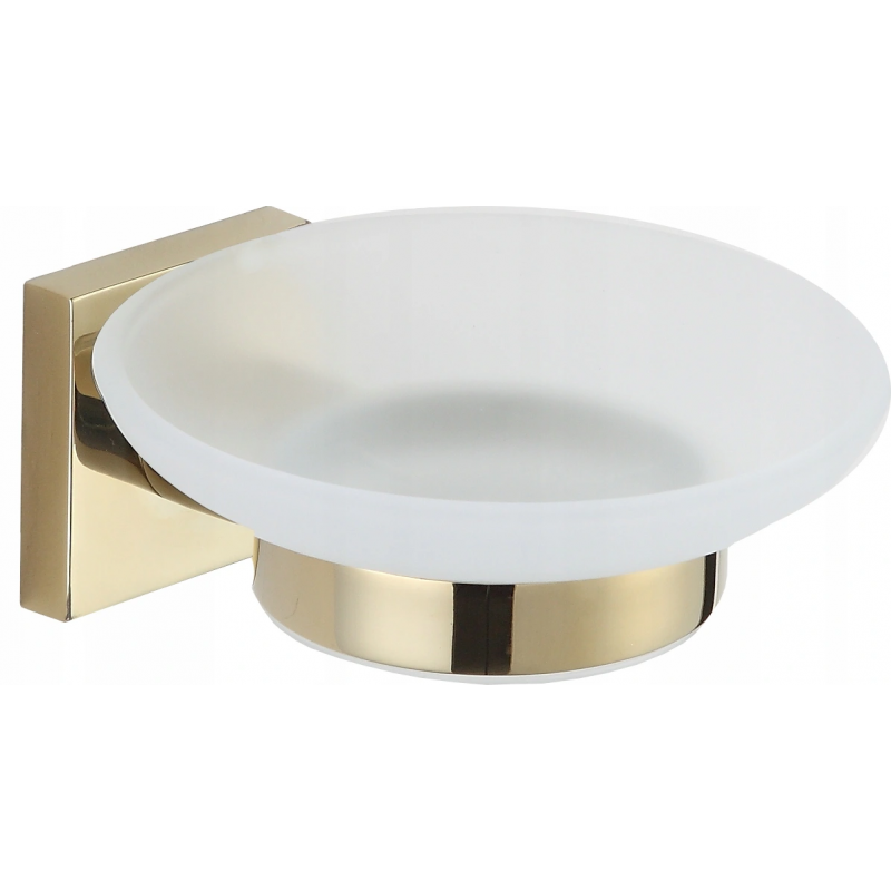Mexen Rufo soap dish, gold - 7050939-50