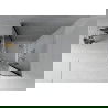 Mexen Rio douchecabine halfrond 80 x 80 cm, grafiet, chroom + Flat douchebak, wit - 863-080-080-01-40-4110