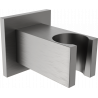 Mexen Cube supporto doccia, grigio canna di fucile spazzolato - 79350-66
