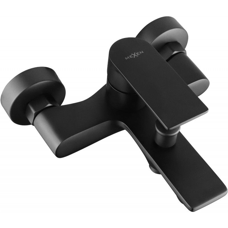 Mexen Royo badkarsblandare, svart - 72230-70