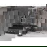 Mexen Velar L schuifdouchecabine 100 x 85 cm, ijs, geweer metaal - 871-100-085-33-95