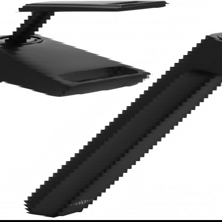 Mexen Topaz torneira de lavatório, preta - 73900-70