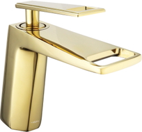 Mexen Topaz washbasin faucet, gold - 73900-50