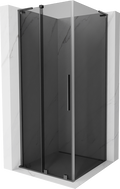 Mexen Velar L klizna tuš kabina 110 x 110 cm, grafit, gun metal - 871-110-110-43-95