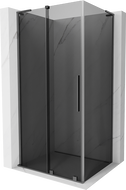 Mexen Velar L klizna tuš kabina 110 x 85 cm, grafit, gun metal - 871-110-085-43-95