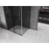 Mexen Velar L liuglev dušinurk 120 x 85 cm, grafiit, gun metal - 871-120-085-43-95