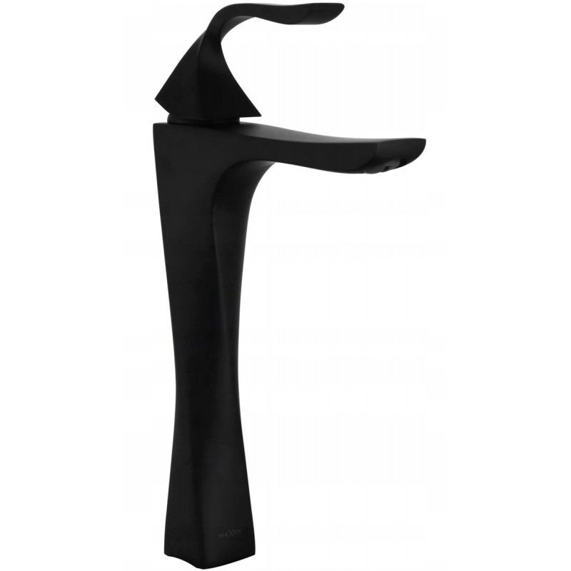 Mexen Estrella rubinetto lavabo alto, nero - 72310-70