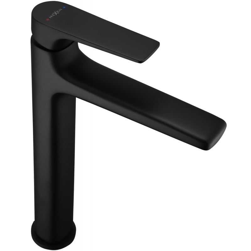 Mexen Lynx high washbasin tap, black - 745910-70