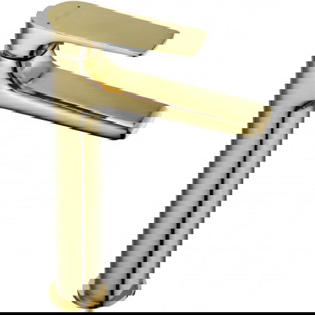 Mexen Lynx hög tvättställsblandare, guld - 745910-50