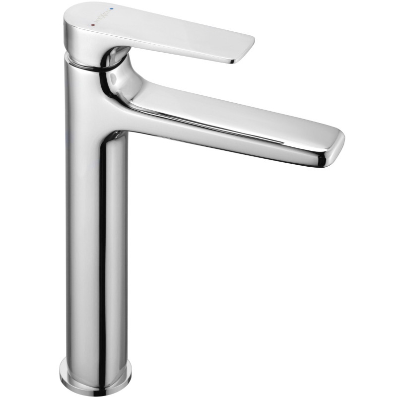 Mexen Lynx grifo alto para lavabo, cromado - 745910-00