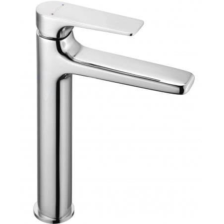 Mexen Lynx tall washbasin faucet, chrome - 745910-00