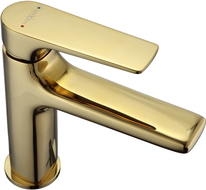 Mexen Lynx robinet de lavabo, doré - 745900-50