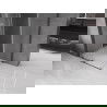 Mexen Velar L schuifdouchecabine 100 x 85 cm, transparant, geborsteld gun grey - 871-100-085-03-66