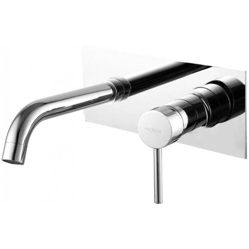 Mexen Alma batteria lavabo a incasso, cromo - 75115-00