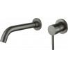 Mexen Alma Unterputz-Waschbeckenarmatur, gebürstetes Gun Gray - 75015-66