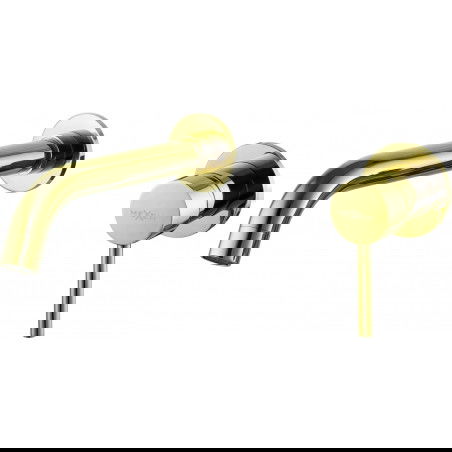 Mexen Alma grifo de lavabo empotrado, dorado - 75015-50