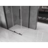 Mexen Velar L Duschkabine zum Schieben 100 x 80 cm, transparent, schwarz - 871-100-080-03-70