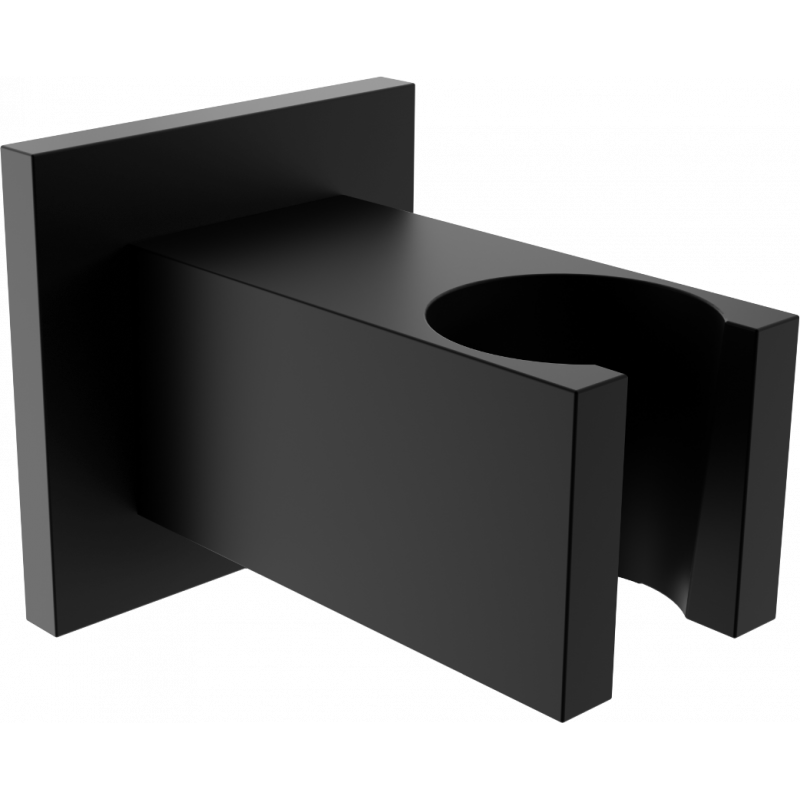 Mexen Cube douchehouder, zwart - 79350-70