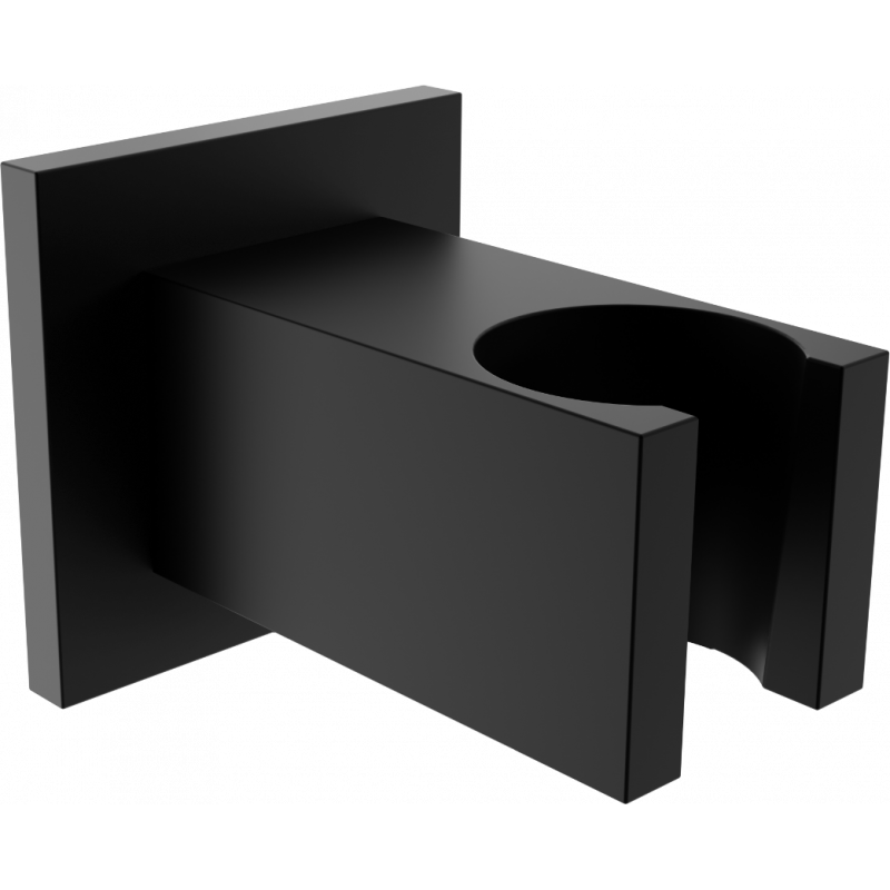 Mexen Cube dušas turētājs, melns - 79350-70