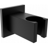 Mexen Cube dušas turētājs, melns - 79350-70