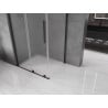Mexen Velar L Schiebeduschkabine 100 x 70 cm, satiniert, schwarz - 871-100-070-33-70
