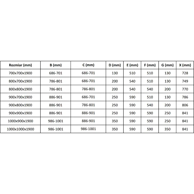 Mexen Roma Duo cabine de douche pivotante 110 x 100 cm, transparent, chrome - 854-110-100-02-00