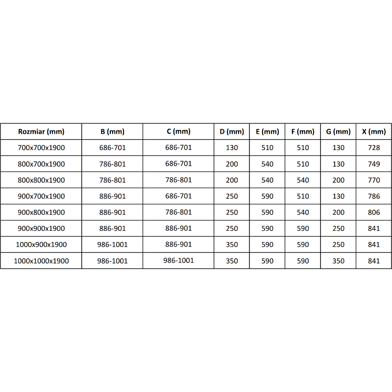 Mexen Roma Cabine de duche Duo com porta lateral 80 x 80 cm, transparente, cromado - 854-080-080-02-00