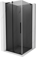 Mexen Velar L schiebend Duschkabinn 120 x 120 cm, Grafit, schwaarz - 871-120-120-43-70