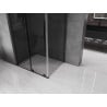 Mexen Velar L sliding shower cabin 90 x 100 cm, graphite, black - 871-090-100-43-70