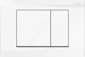 Mexen Fenix Air 01 botón de descarga neumático, blanco brillante - 6A0100