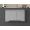 Mexen Fenix Air 01 pneumatischer Spülknopf, glänzendes Chrom - 6A0101