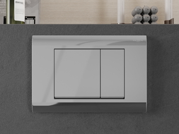 Mexen Fenix Air 01 botón de descarga neumático, cromo brillante - 6A0101